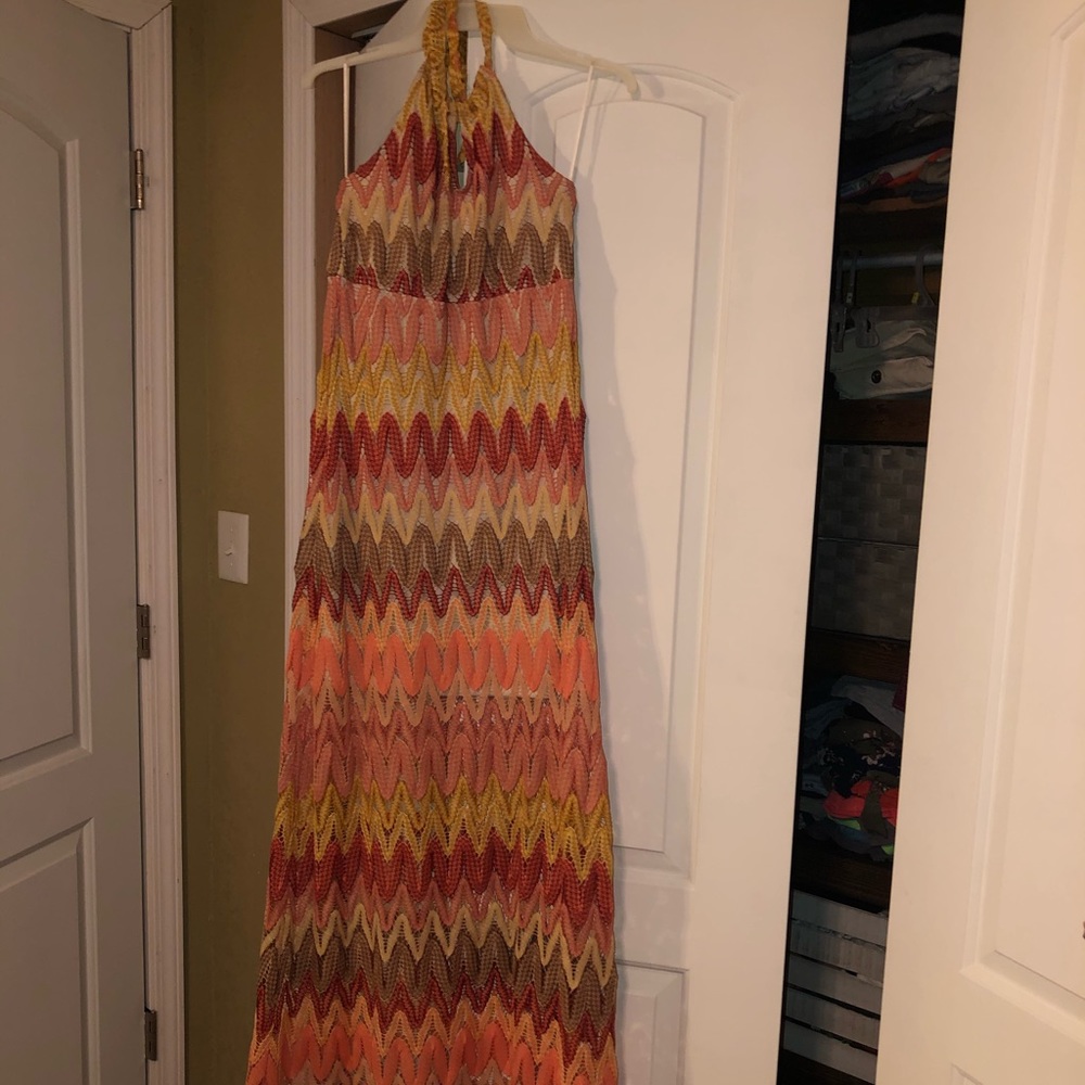 Maxi Patterned Dress